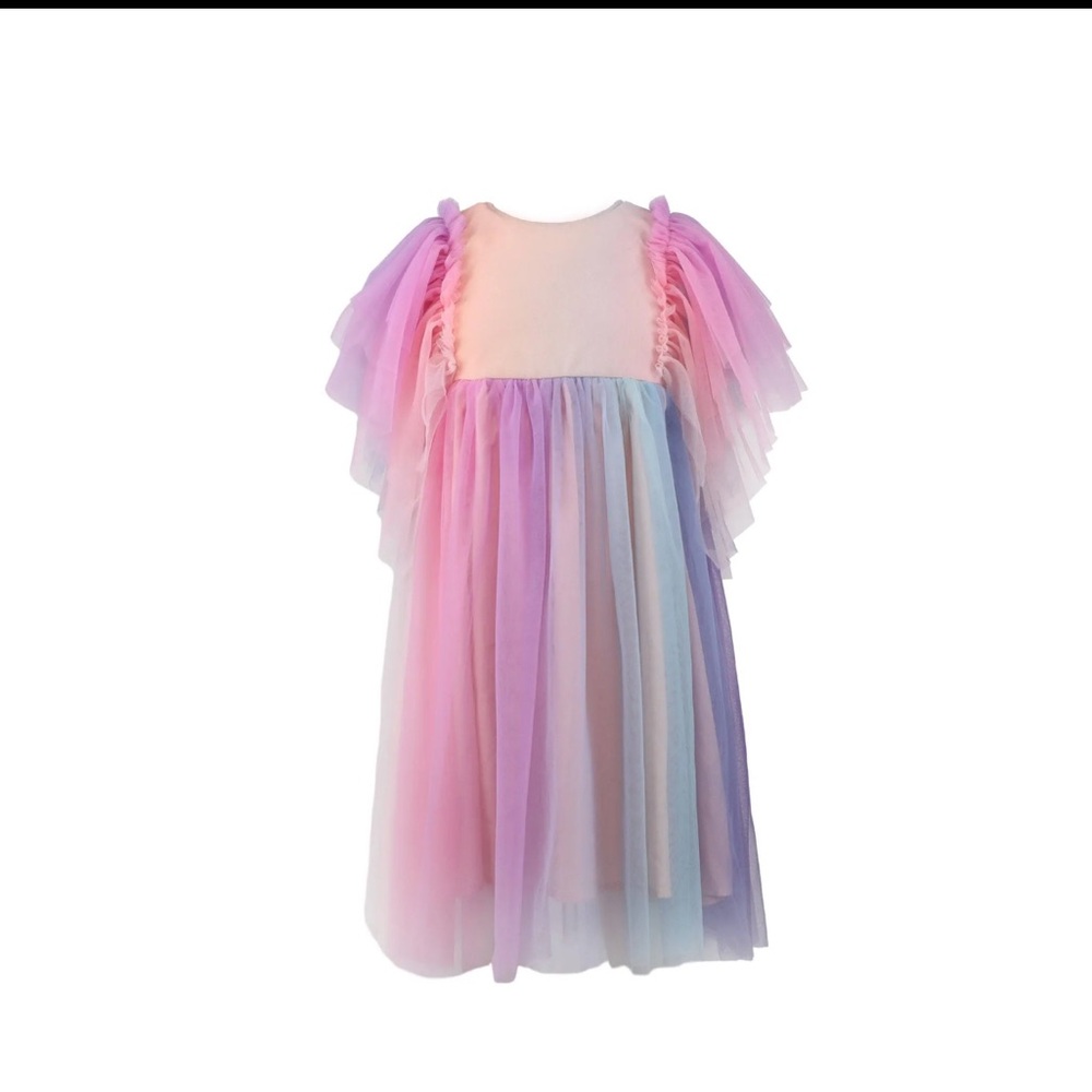 Lola + The Boys Pink Tulle Dress